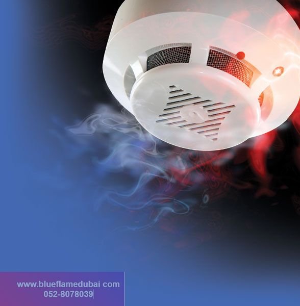 Smoke Detector In Dubai Blue Flame Fire Fighting Dubai