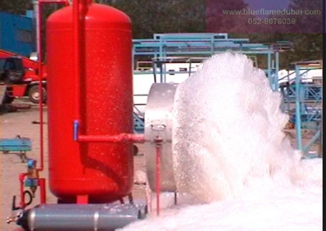 Working of Foam fire suppression system in Dubai 